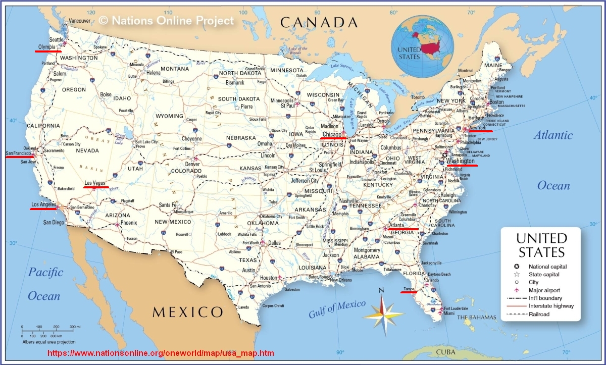 USA   
