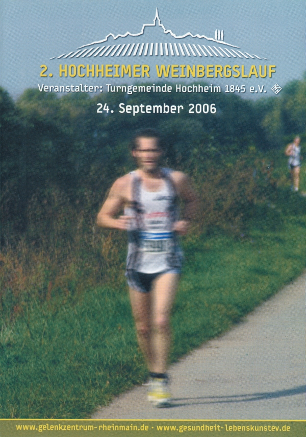 Plakat Weinbergslauf 2006 600