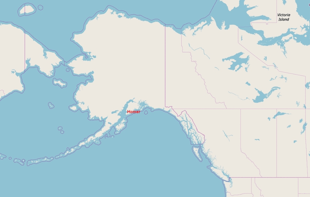 Alaska Karte  